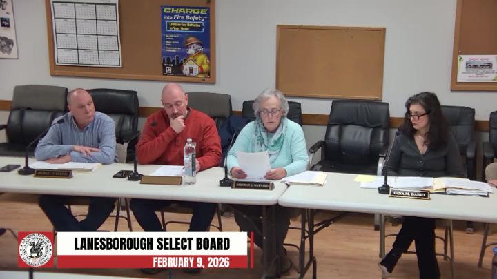 Thumbnail image for Select Board Meeting-2-9-26